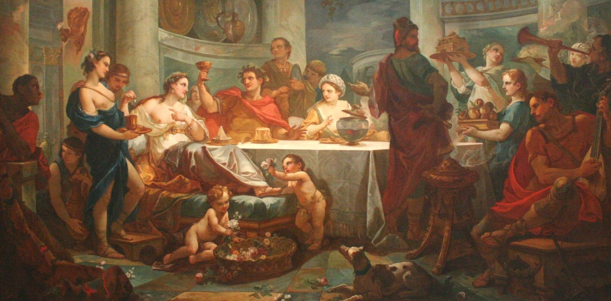 Antikes Rome Küche