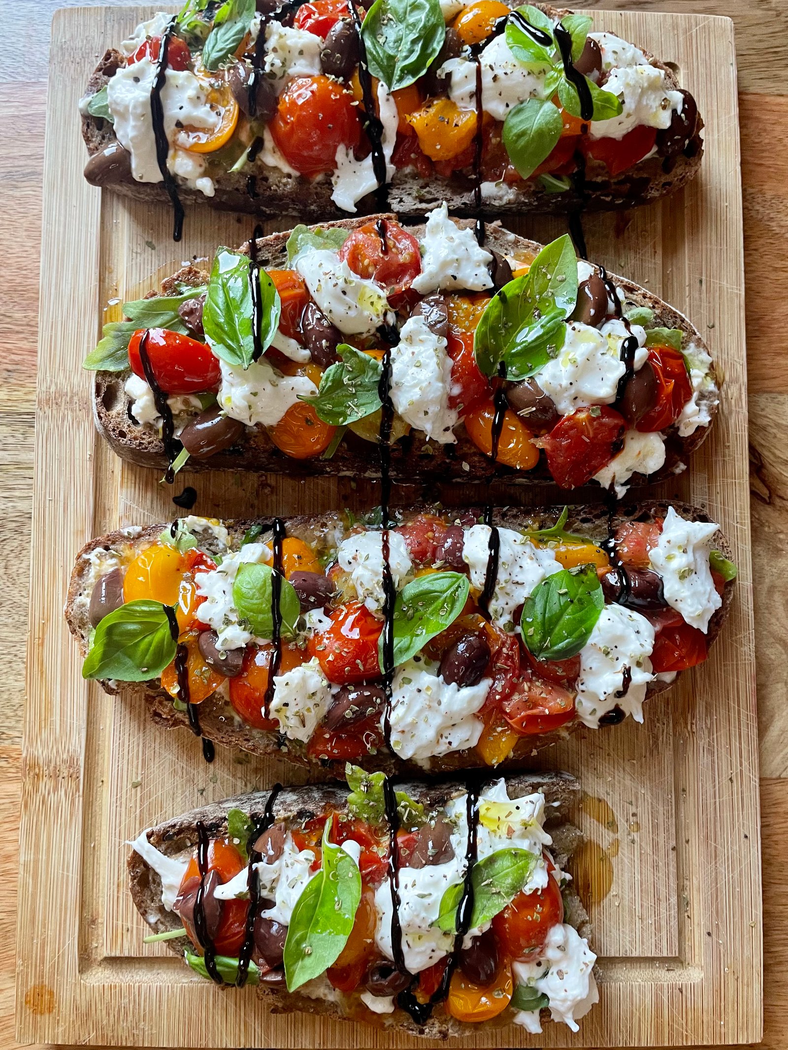 Recettes de cuisine italienne bruschetta Casa Bandera