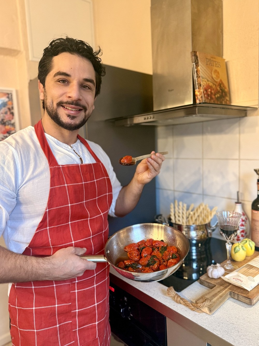 Organizzazione di una cena italiana a casa