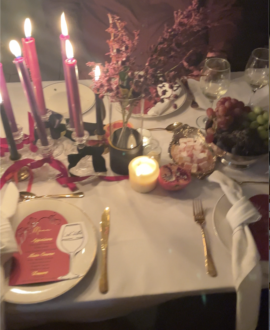 Idée de table italienne - Banquet romain
