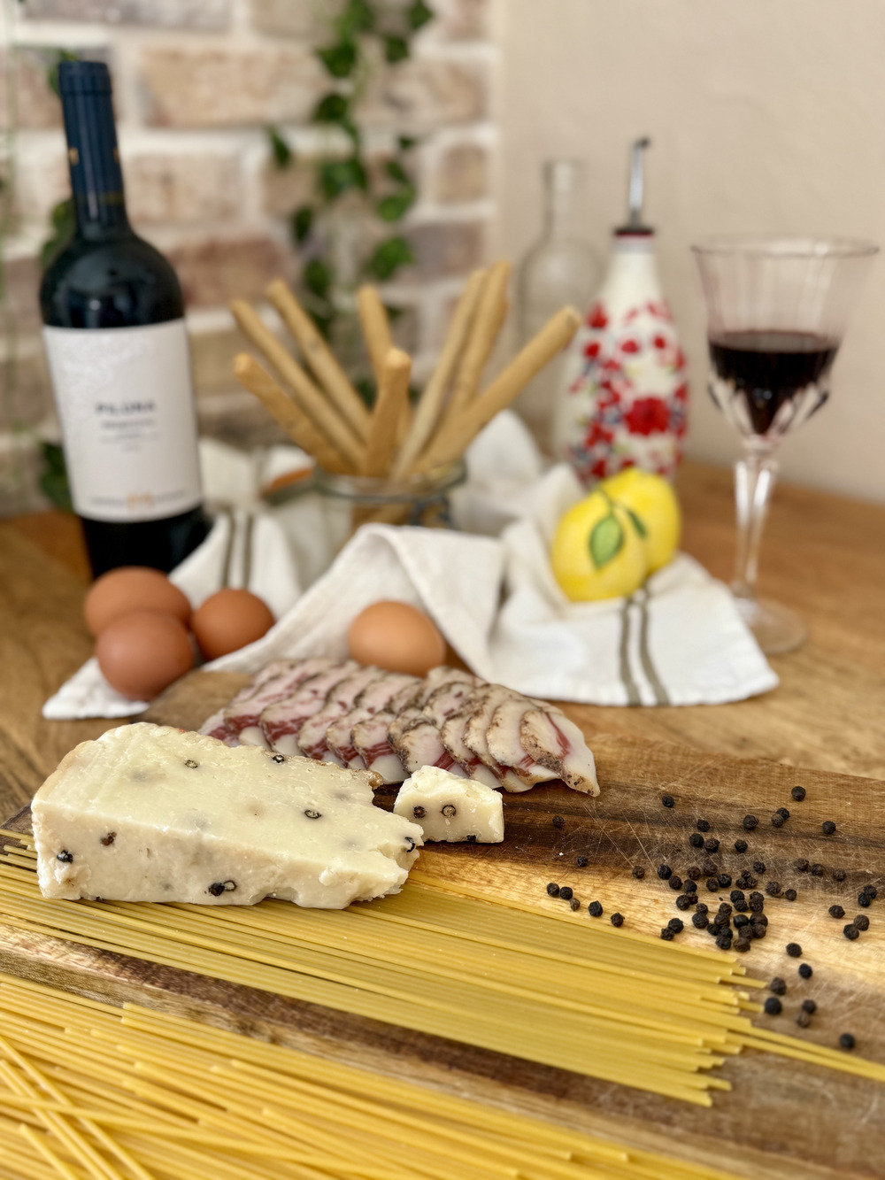 Pecorino romano per la vera carbonara italiana