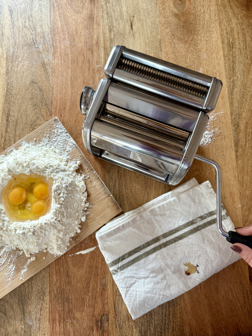 Italian pasta machine