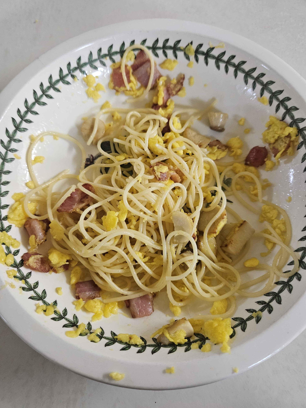 Carbonara too runny or too dry