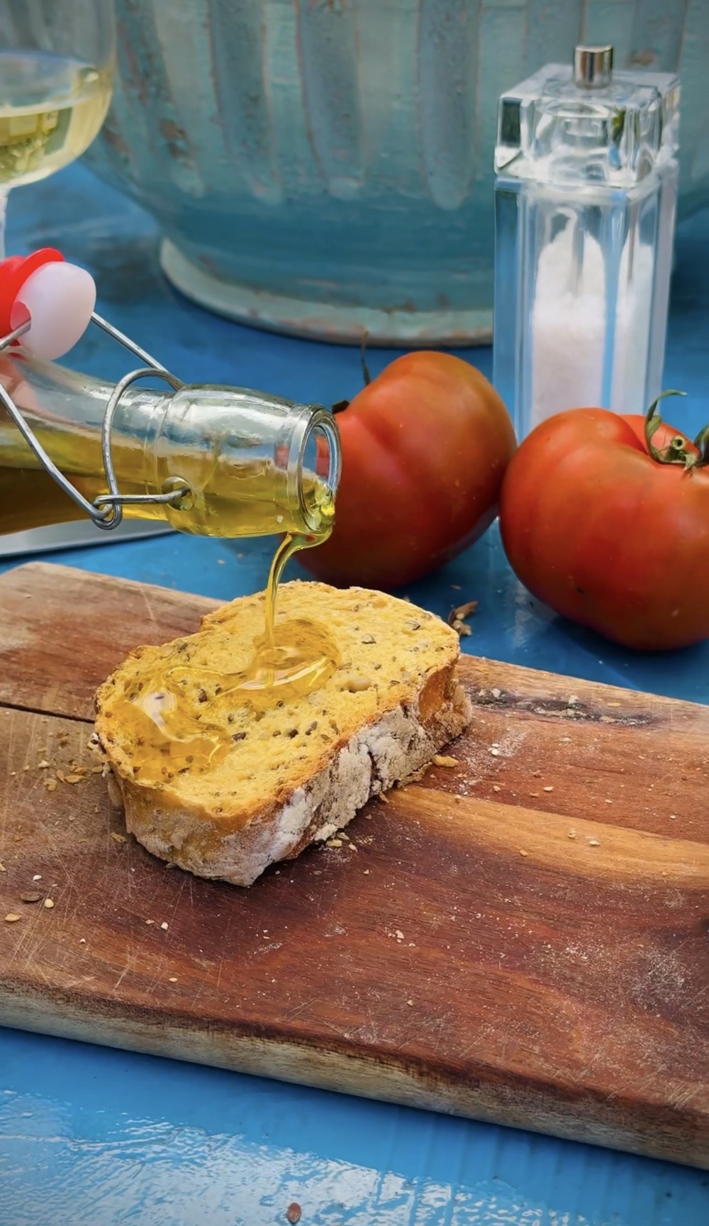 Tradition du Salento : pain et huile d’olive