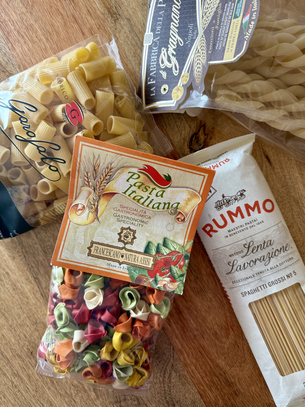 Pâtes italiennes de haute qualité Rummo