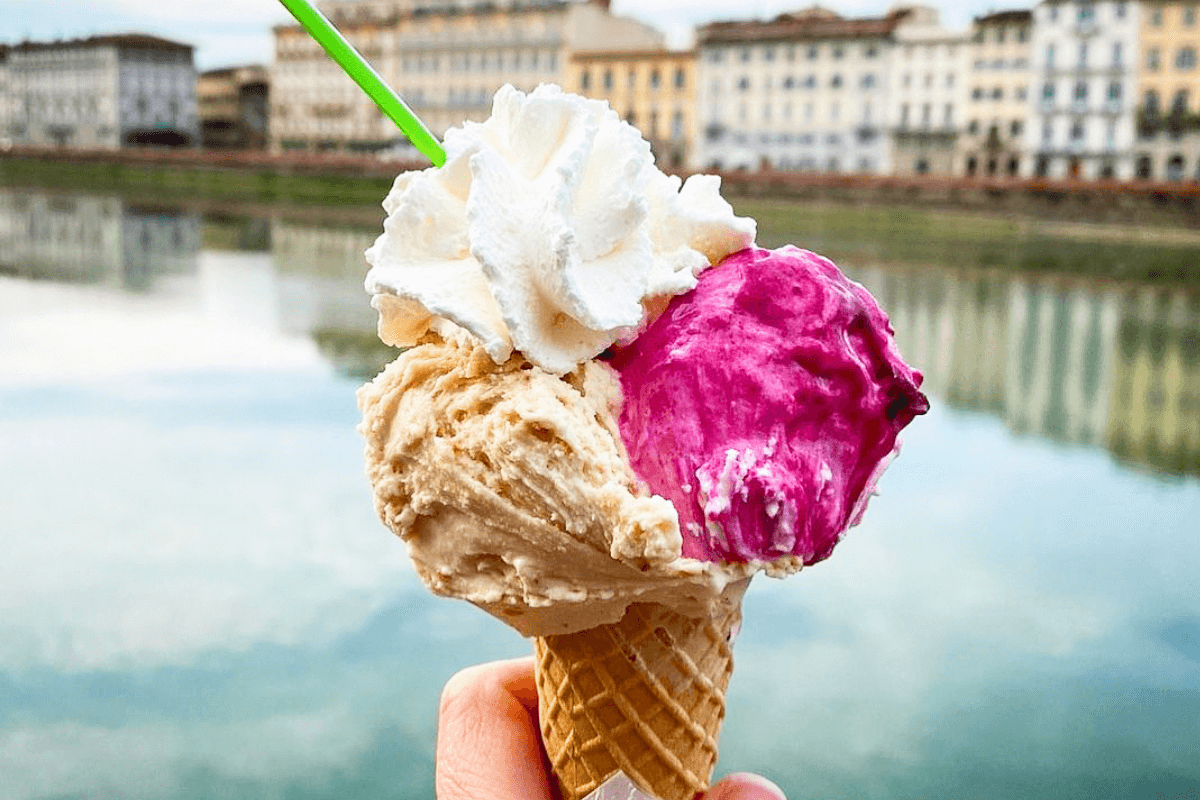 Receta cocina italiana gelato helado