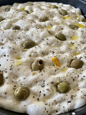 Recette italienne traditionnelle: focaccia maison