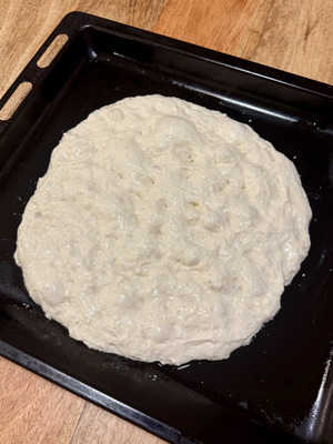 Ricetta tradizionale italiana della focaccia fase 8