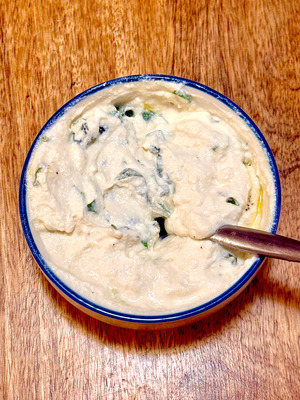 Traditional Italian Veal Milanese recipe step 3: preparing lemon ricotta