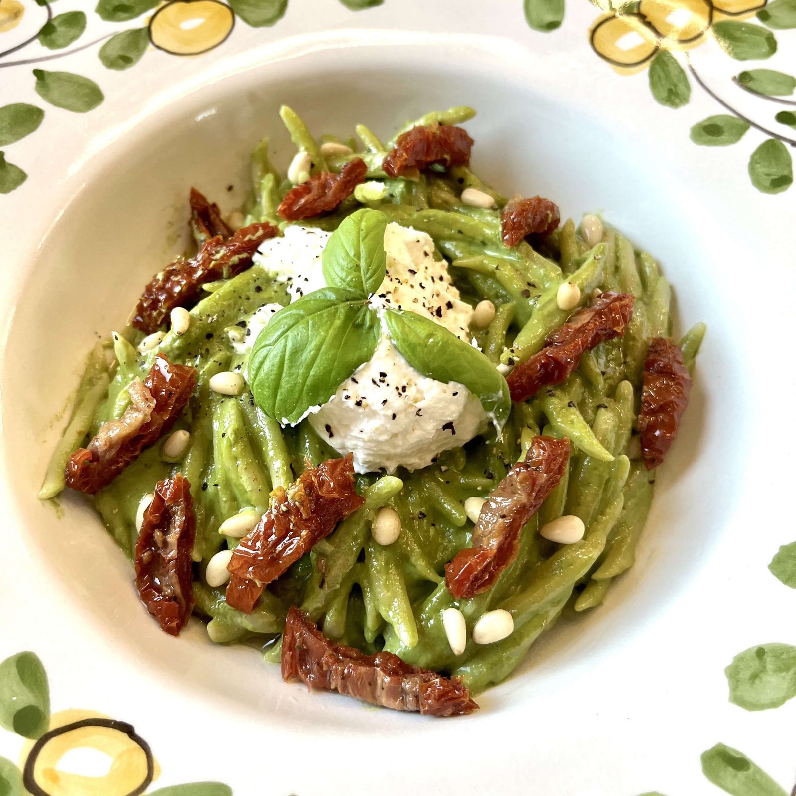 Pasta - Trofie mit Pesto Genovese, authentisches, einfaches und köstliches Rezept