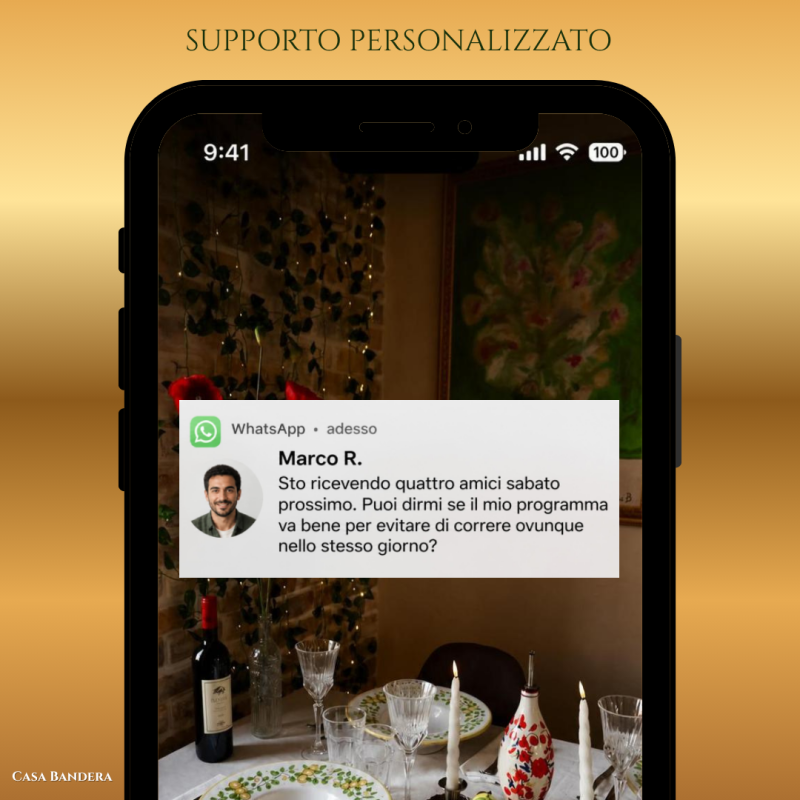 Coaching e masterclass video sull’arte di ricevere all’italiana