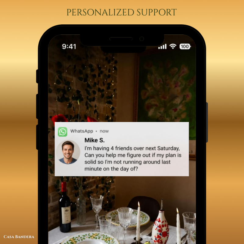 Coaching and video training: the art of hosting like in Italy