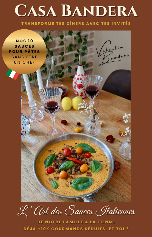 E-Book de cuisine italienne : recettes de sauces pour pâtes