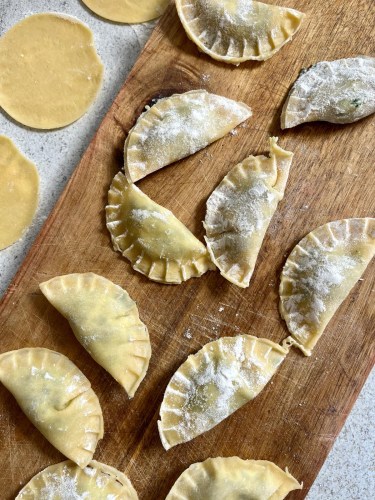 Italian home made ravioli recipe by Casa Bandera cookbook