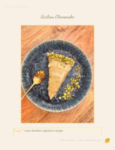 Italian Cookbook: Pistachio Cheesecake Recipe