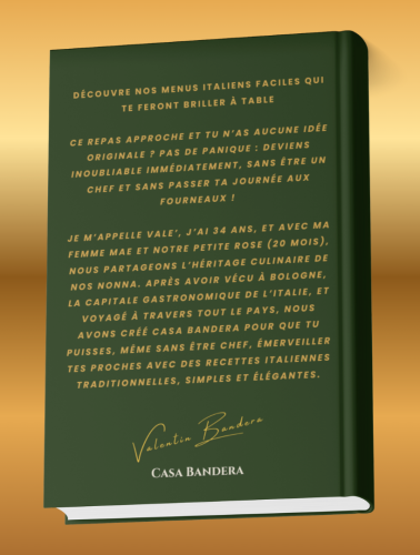 Livre de Cuisine Italienne pour Débutant – 70 Recettes Faciles, Rapides et Gourmandes