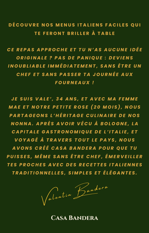 Livre de Cuisine Italienne pour Débutant – 70 Recettes Faciles, Rapides et Gourmandes