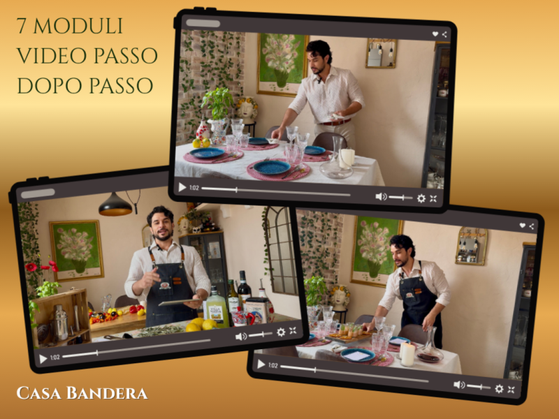 Moduli video: arte ospitalità Italia