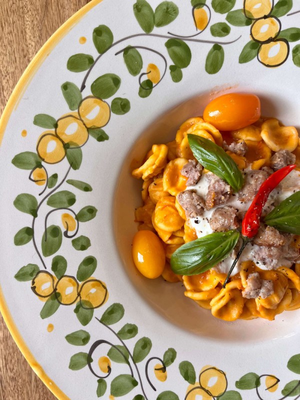 eBook cookbook of Italian recipes: orecchiette positanese recipe