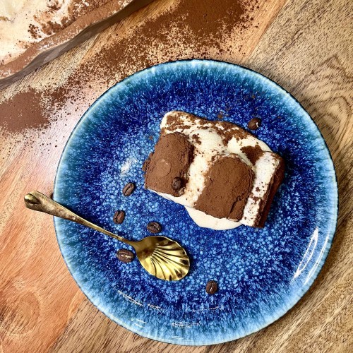 Livre de recettes de cuisine italienne avec desserts : le tiramisù de Casa Bandera